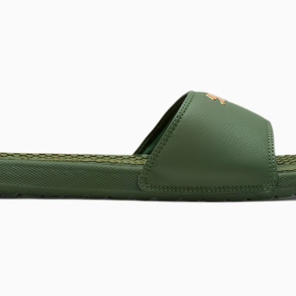 PUMA | Cool Cat Sport Women's Slides in Hunter Green - Picture 2 of 6